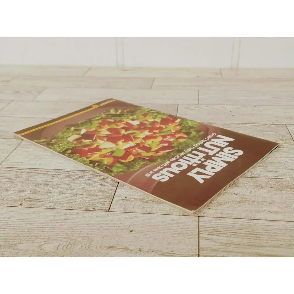 1983 Fisher Nuts Cookbook Simply NUTritious Advertising‎ Booklet
